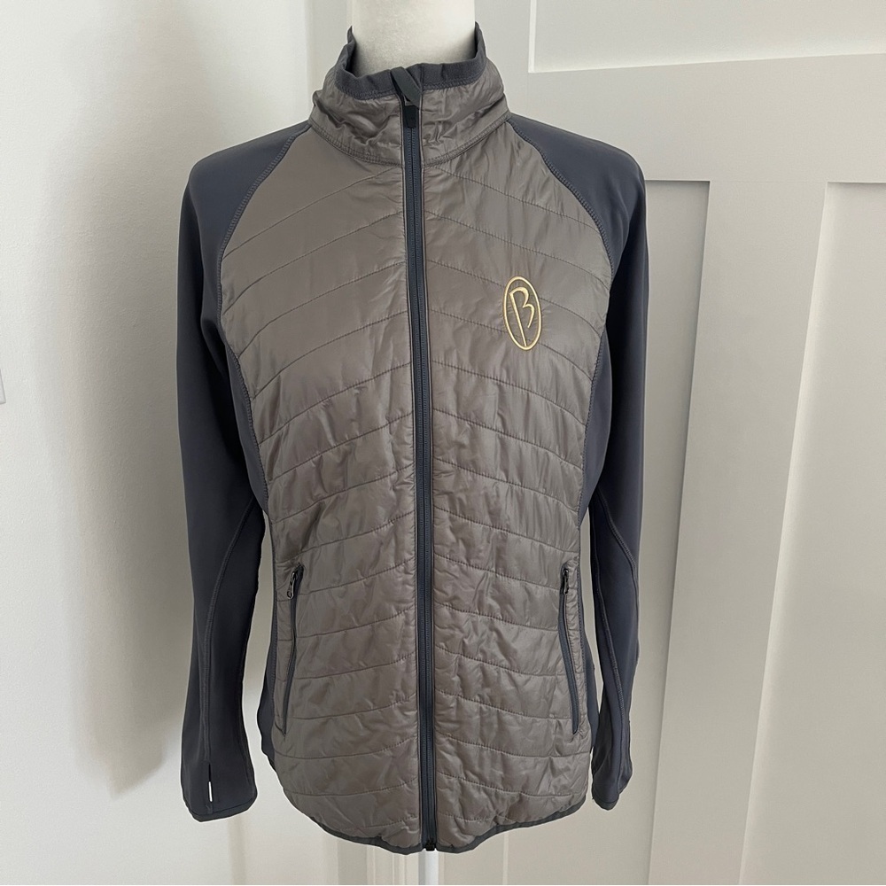 Marmot Variant “B” Embroidery Zip Jacket Steel Onyx Gray Sz M *T12